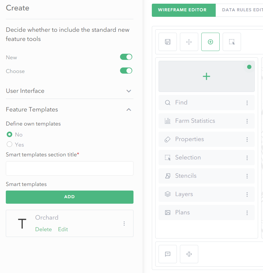 Smart Template Panel